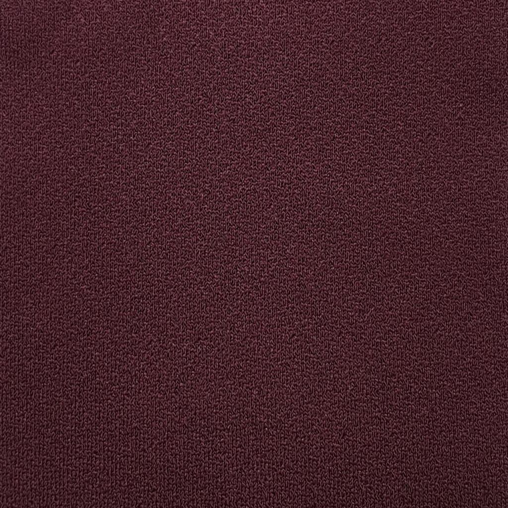 Poly Span Knit Fabric-Wine2