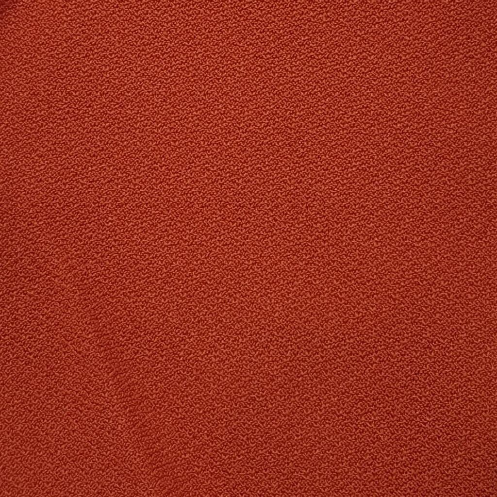 Poly Span Knit Fabric-Orange2