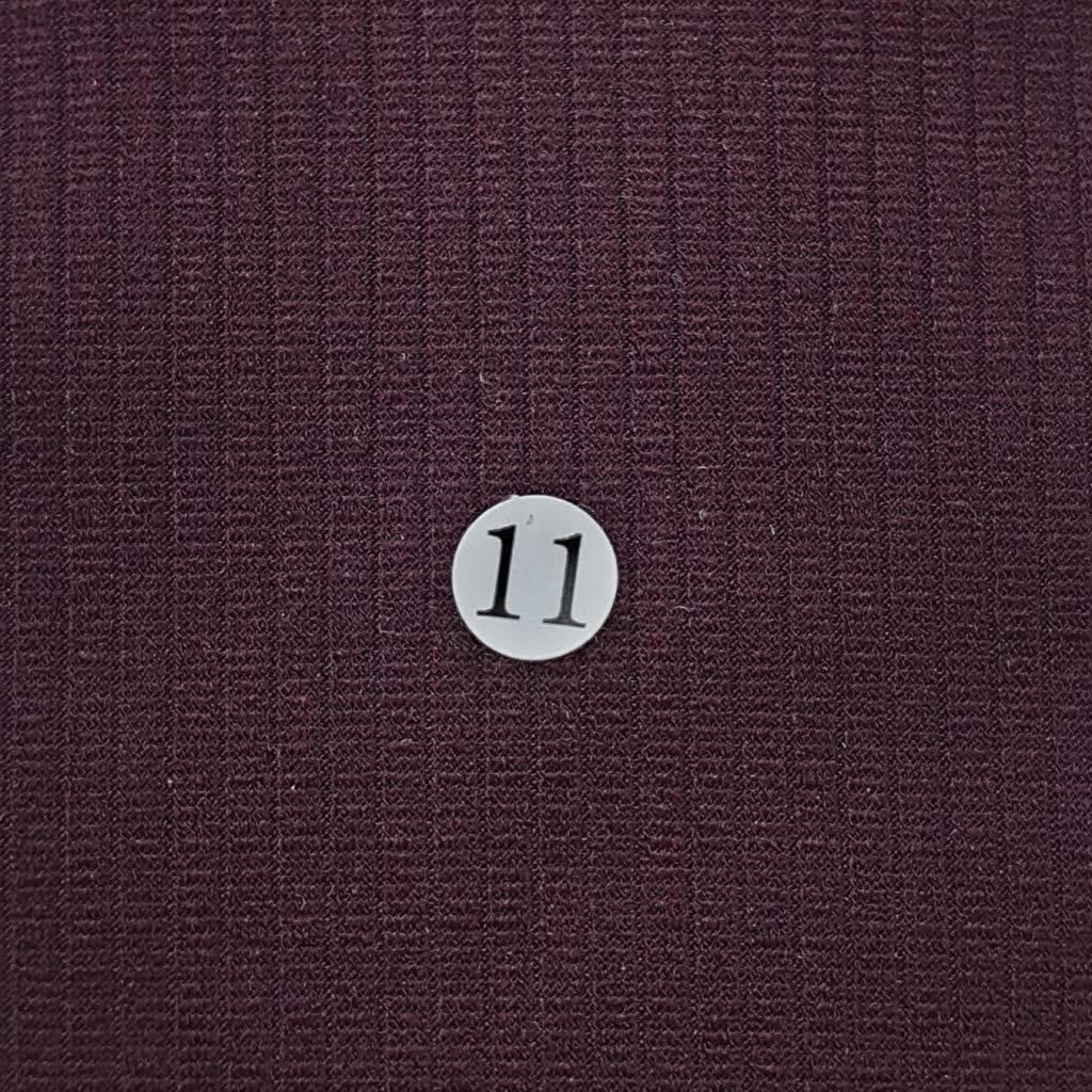 Rib Poly Span Knit Fabric-Dark Wine