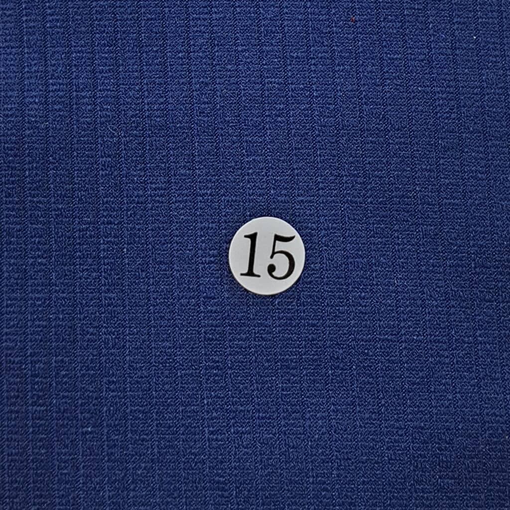 Rib Poly Span Knit Fabric-Dark Blue