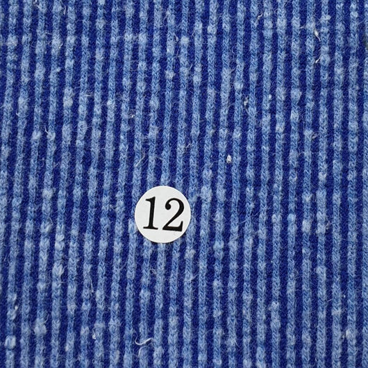 Poly Cotton Span Knit Fabric-Royal