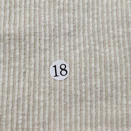 Poly Cotton Span Knit Fabric-Light Beige