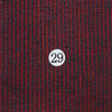 Poly Cotton Span Knit Fabric-Mellange Red