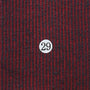 Poly Cotton Span Knit Fabric-Mellange Red