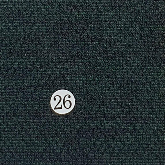 Poly Rayon Span Knit Fabric-Black/Green