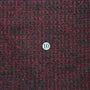 T/R Span Knit Fabric-Black/Red