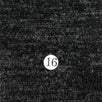 Wooly Poly Rayon Span Knit Fabric-Black Ivory
