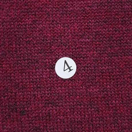 Wooly Poly Rayon Span Knit Fabric | FAB1045 | 1.Wine Black, 2.Violet Black, 3.Blue Black, 4.Cherry, 5.Red, 6.Green, 7.Orange, 8.Mustard, 9.Mellange, 10.Orange Red by Fabricis.com #