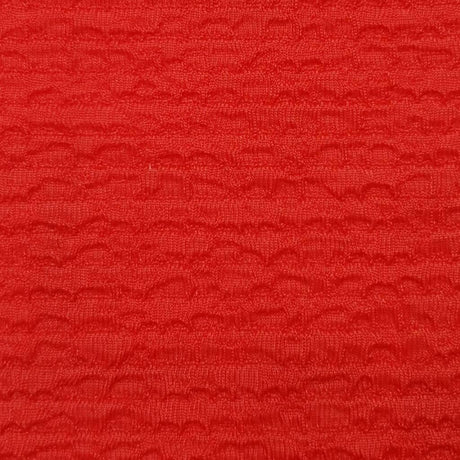 Poly Span Knit Fabric-Red