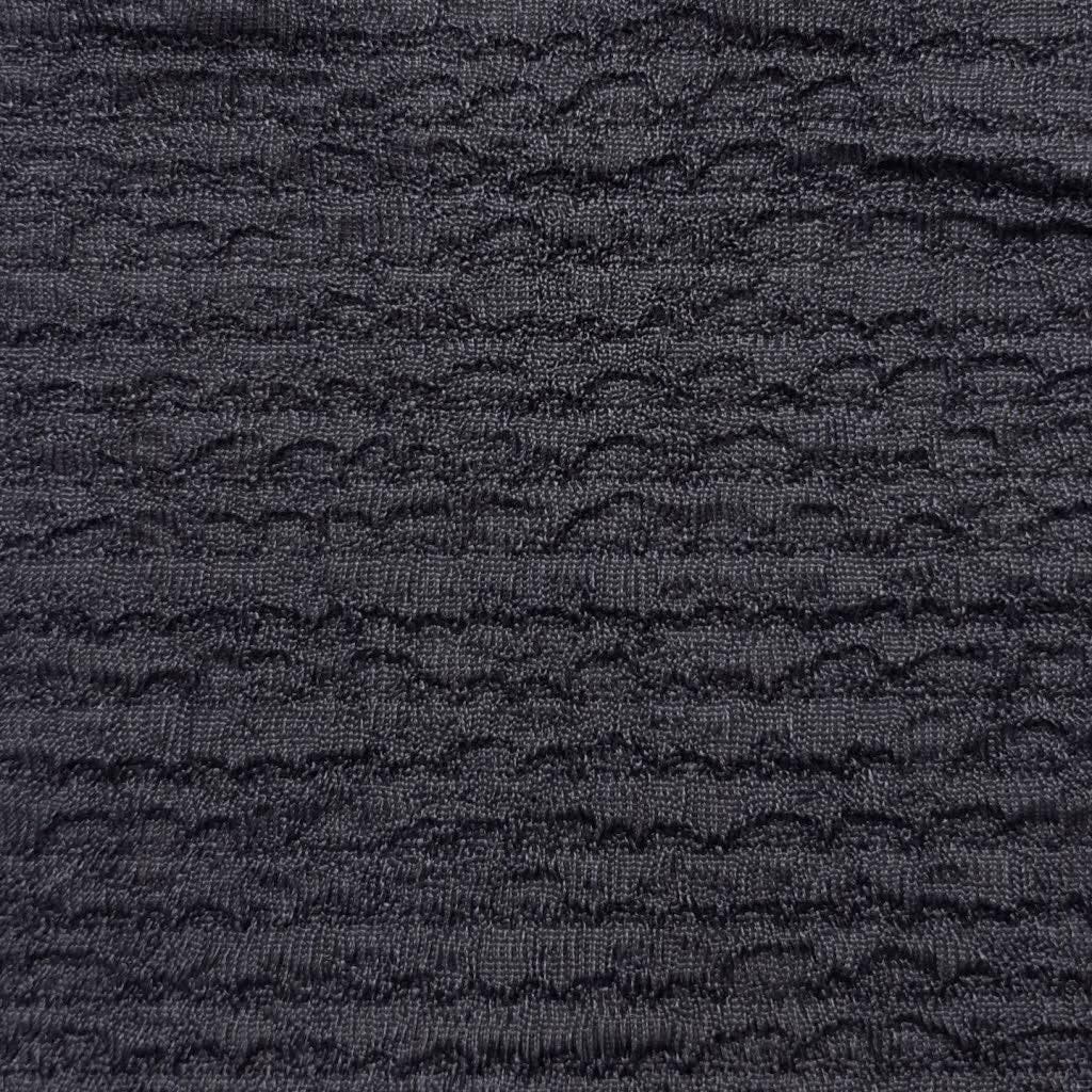 Poly Span Knit Fabric-Charcoal