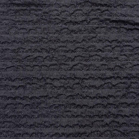 Poly Span Knit Fabric-Charcoal