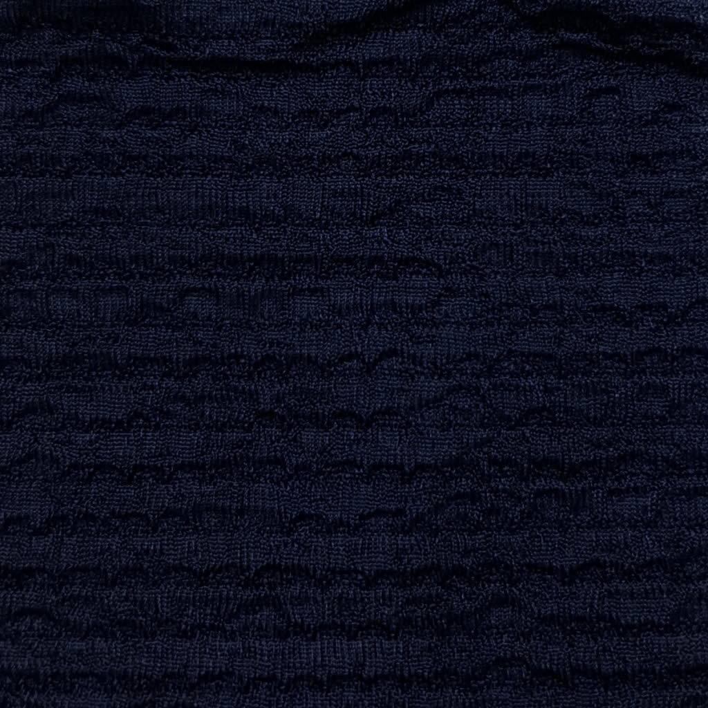 Poly Span Knit Fabric-Dark Navy