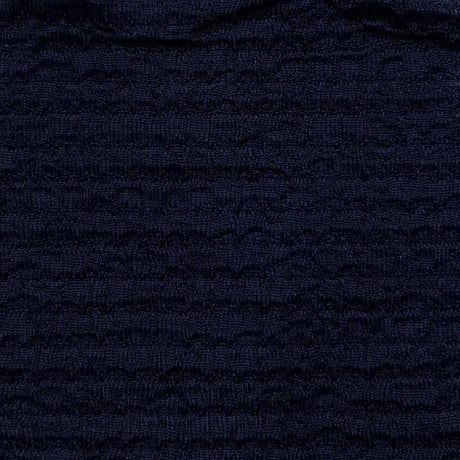 Poly Span Knit Fabric-Dark Navy