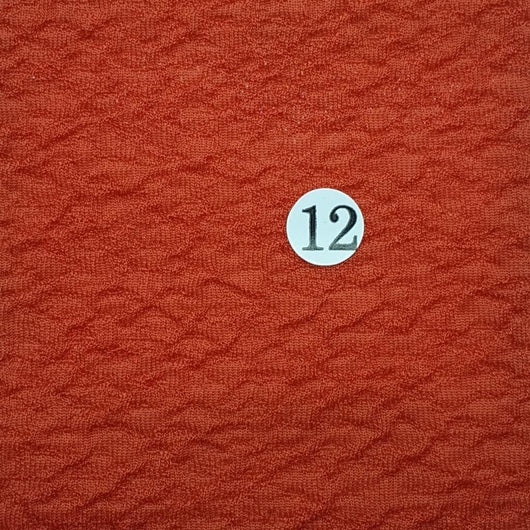 Poly Knit Fabric-Red