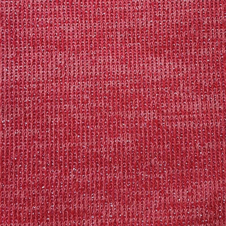 Poly Metallic Span Knit Fabric | FAB1051 | 1.Red Pink, 2.Red, 3.Pink, 4.Beige, 5.Beige Grey, 6.Green, 7.Blue, 8.Garnet, 9.Grey, 10.Light Grey by Fabricis.com #