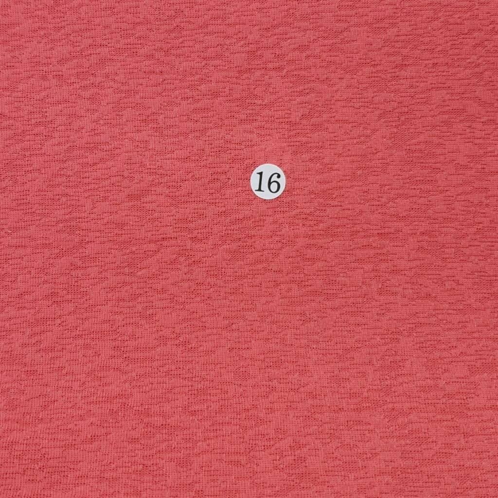 Polyester Knit Span Fabric-Coral Pink