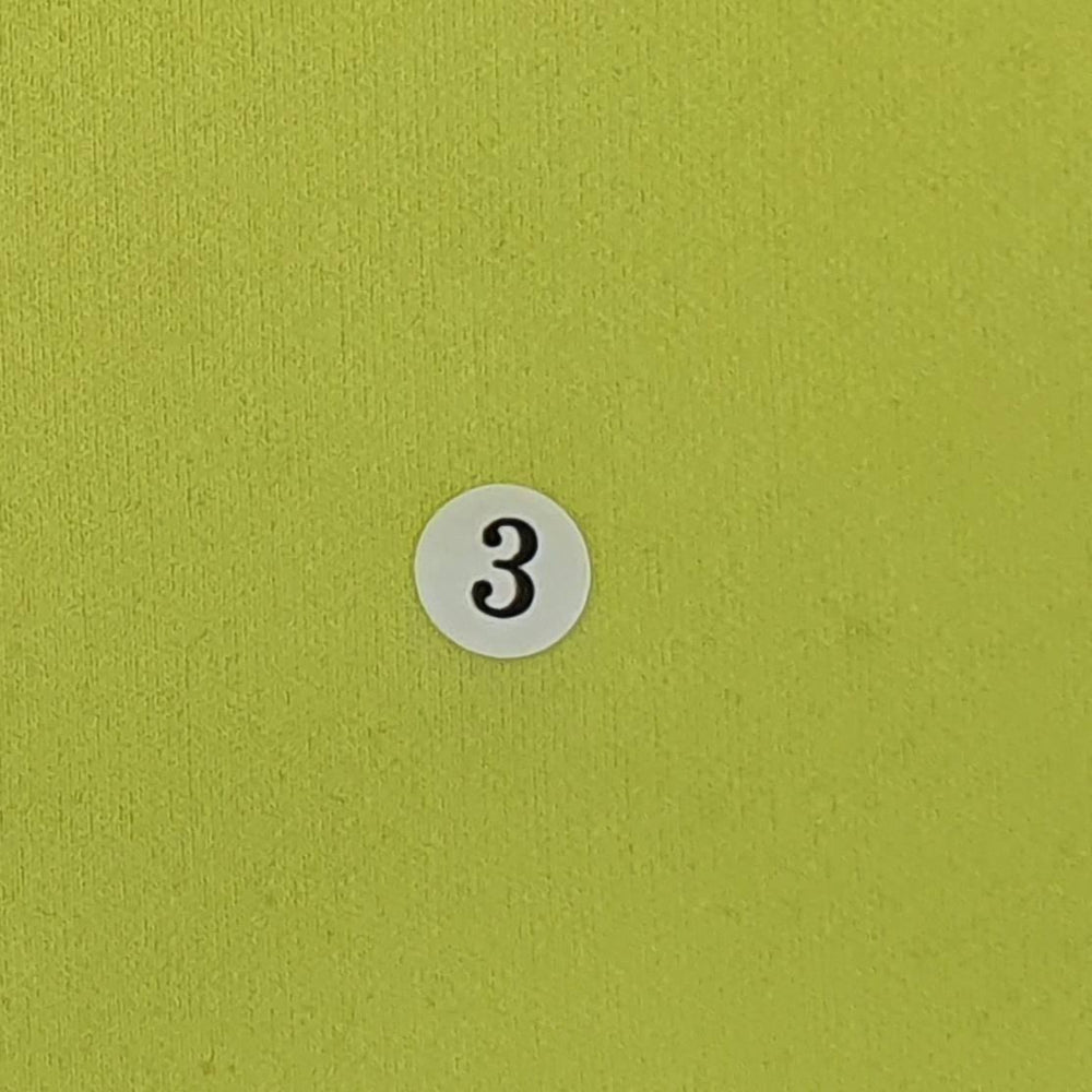 1.Royal-2.Yellow-3.Green/Yellow-4.Pink-5.Orange - Hi twist Poly Knit Fabric - FAB 1054
