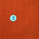 1.Orange-2.Fuchsia-3.Orange-4.Red-5.Ivory Grey - Poly Span Knit Fabric - FAB 1057