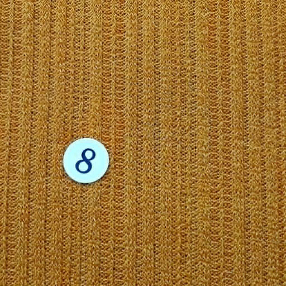 1.Orange-2.Fuchsia-3.Orange-4.Red-5.Ivory Grey - Poly Span Knit Fabric - FAB 1057