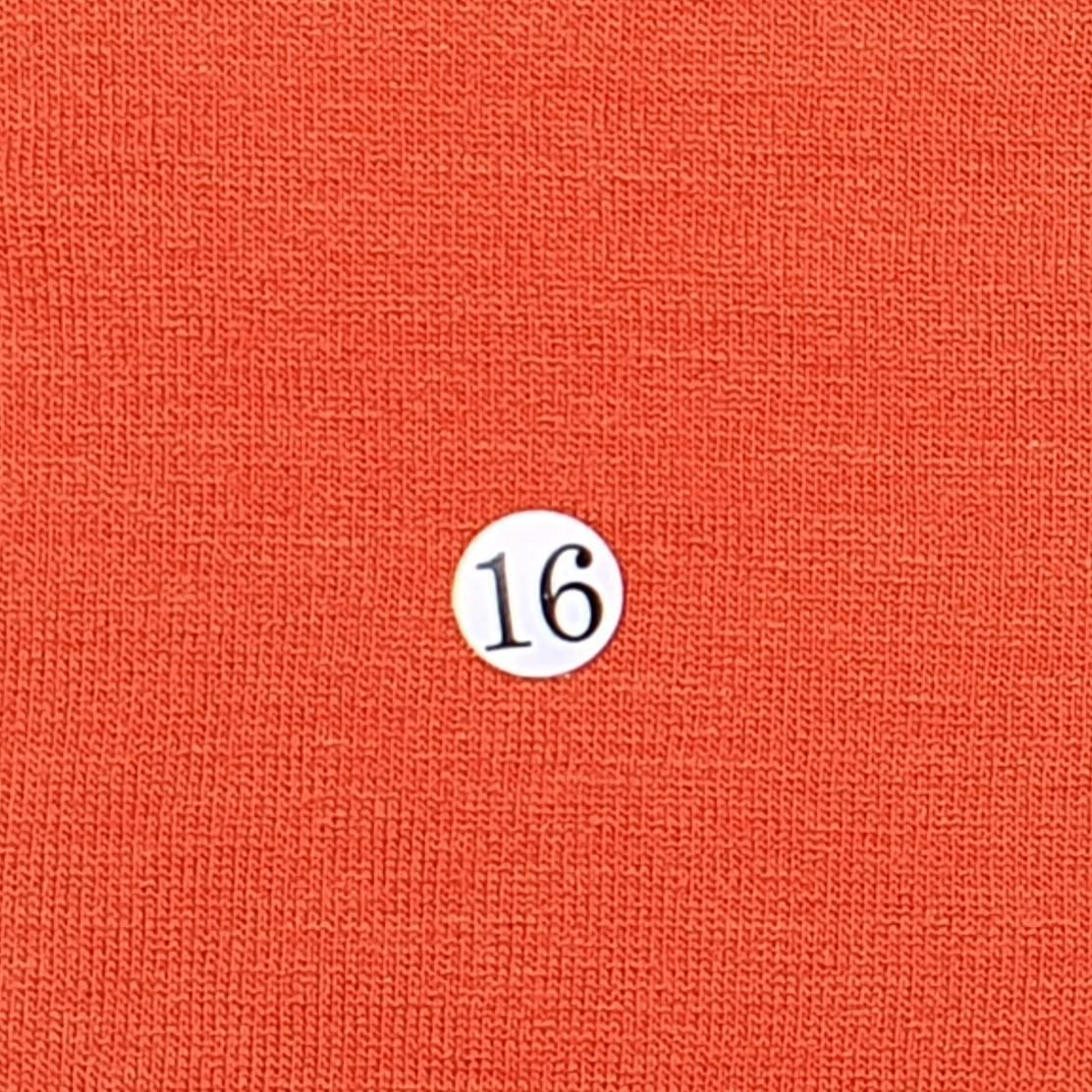 Rayon Span Fabric-Red Orange