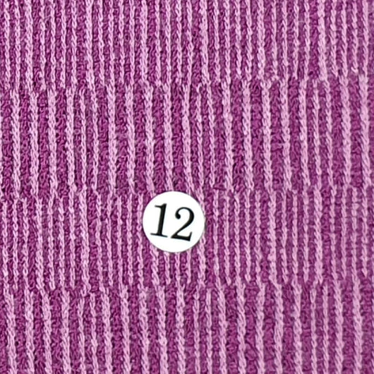 Poly Rayon Span Fabric-Purple/Ivory