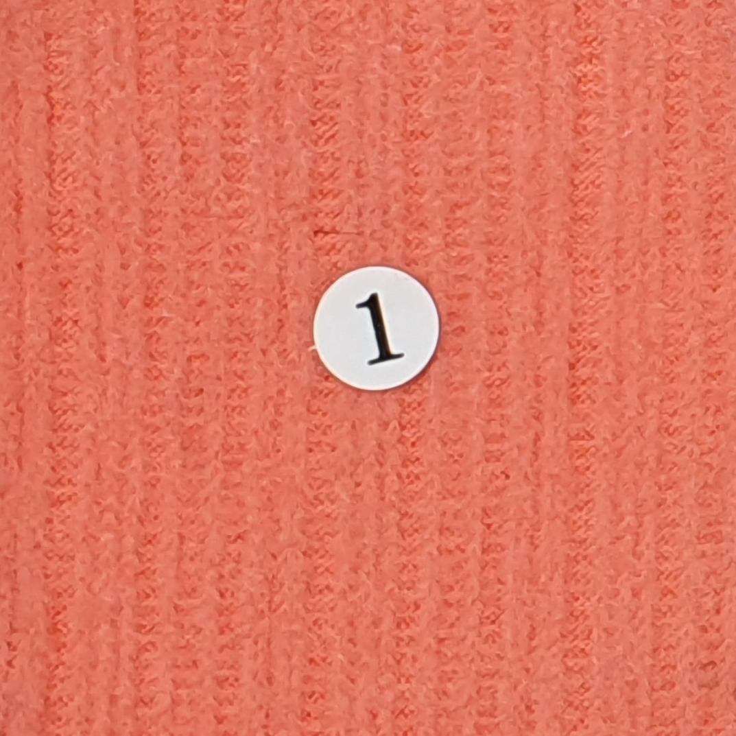 1.Pink-2.Fuchsia-3.Orange-4.Red-5.Ivory - Poly Span Brushed Fabric - FAB 1067