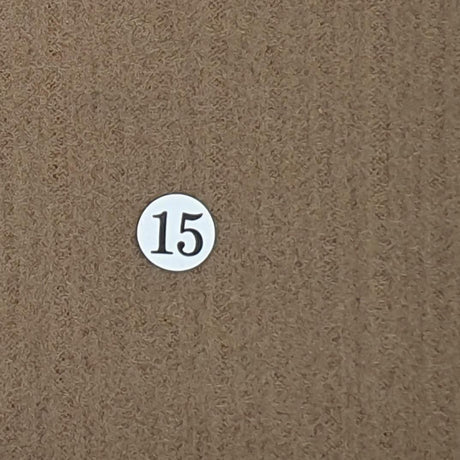 Poly Span Brushed Fabric-Brown
