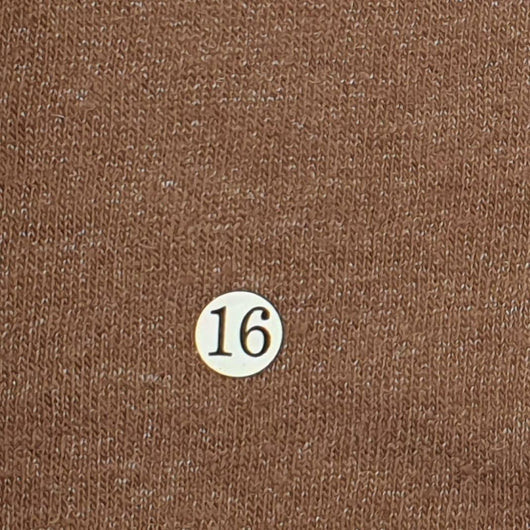 Cotton Poly Knit Fabric-Brown