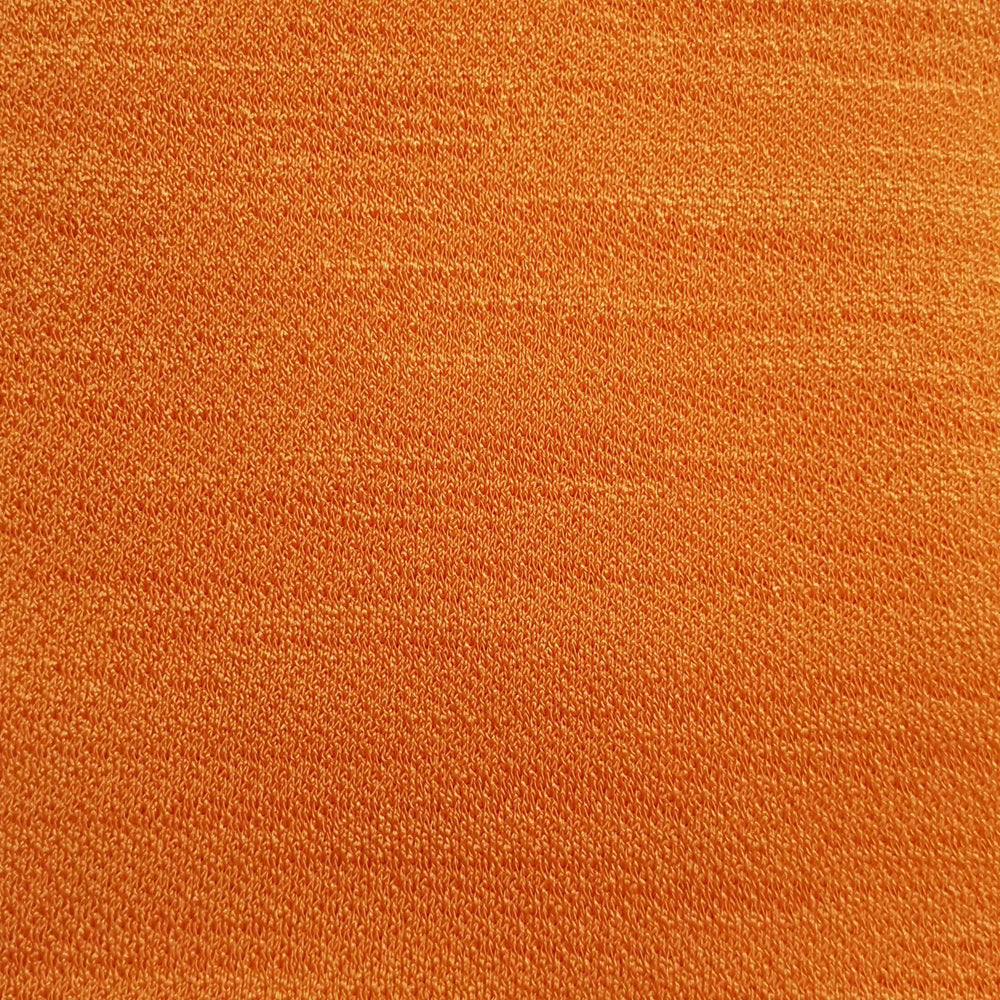 Knit Twill Texture Poly Span Fabric-Coral