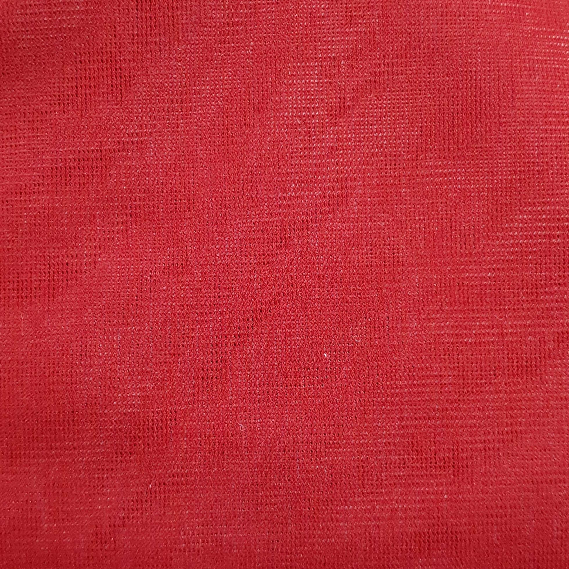 Transparent Poly Fabric-Red