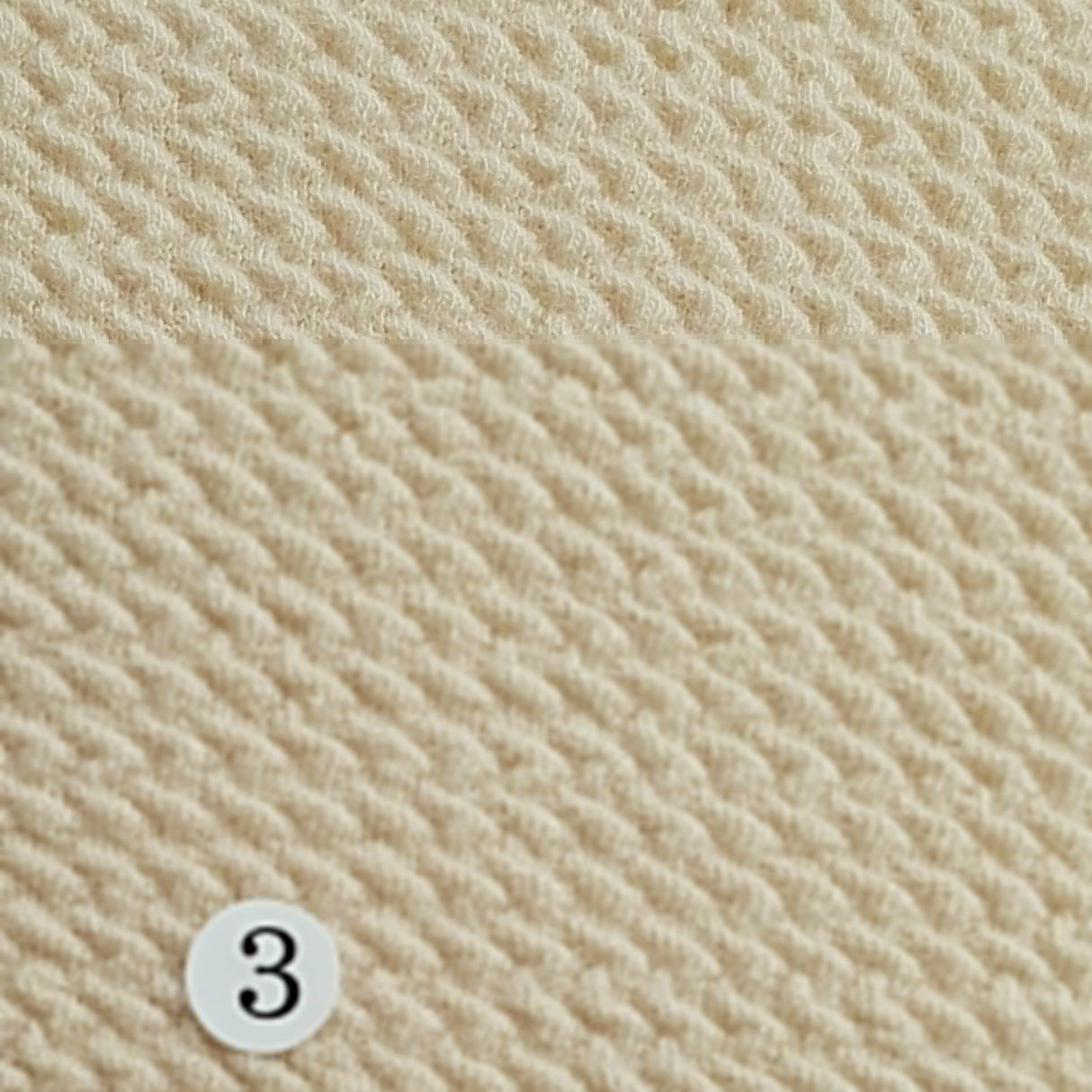 Double Knitting Jacquard Fabric | FAB1073 | 1.Seaweed, 2.Pear, 3.Beige, 4.Flamingo, 5.Punch, 6.Purple, 7.Plum, 8.Cerulean, 9.Cobalt, 10.Mustard by Fabricis.com #