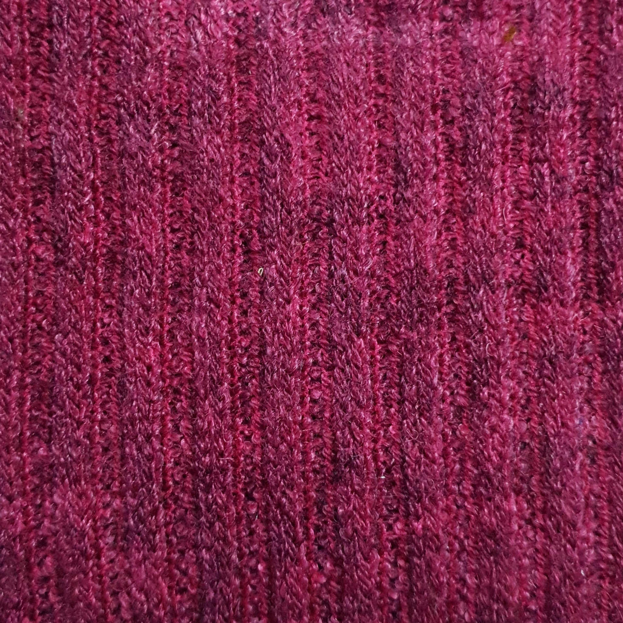 Rib Poly Rayon Fabric-Magenta