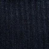 Rib Poly Rayon Fabric-Indigo