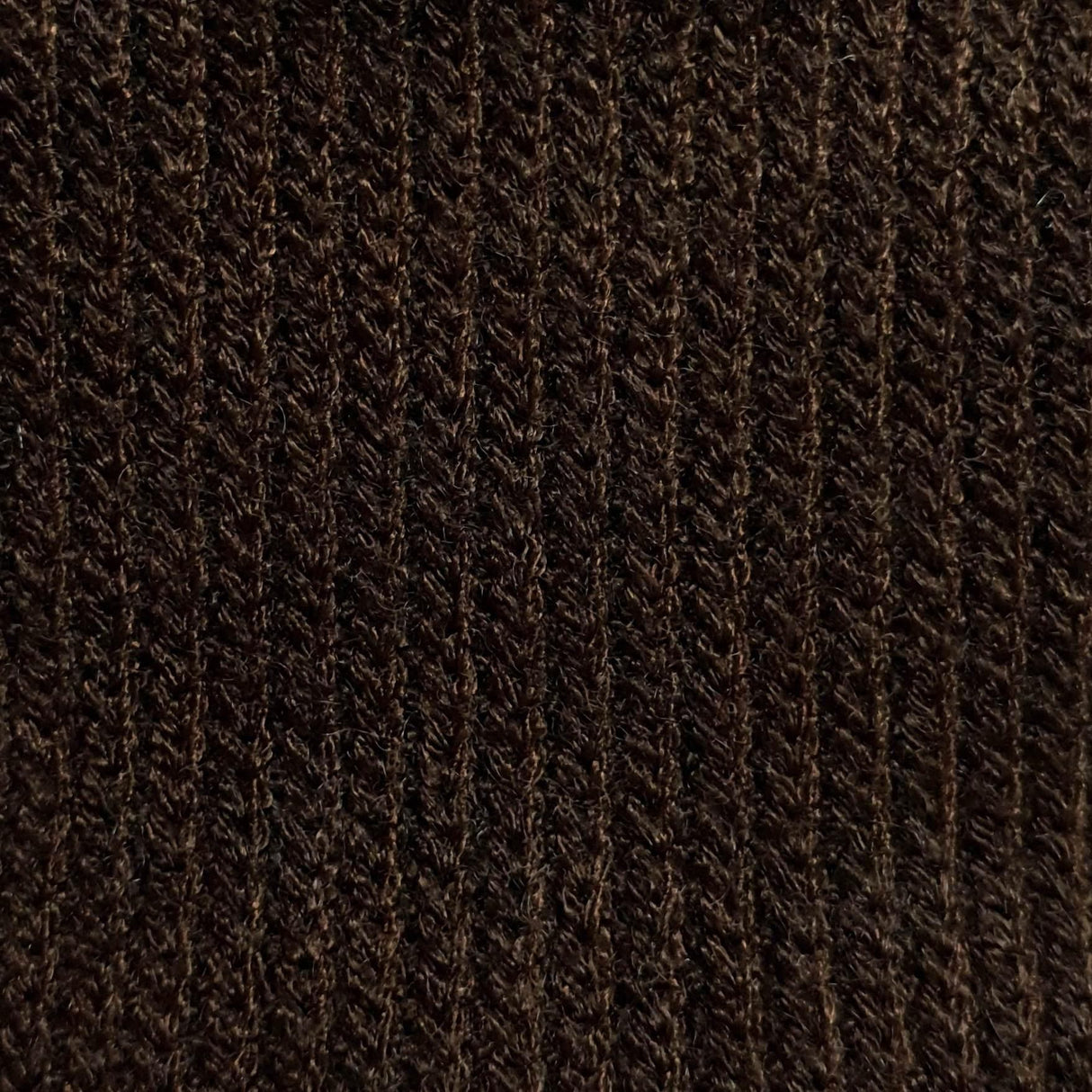 Rib Poly Rayon Fabric-Mocha