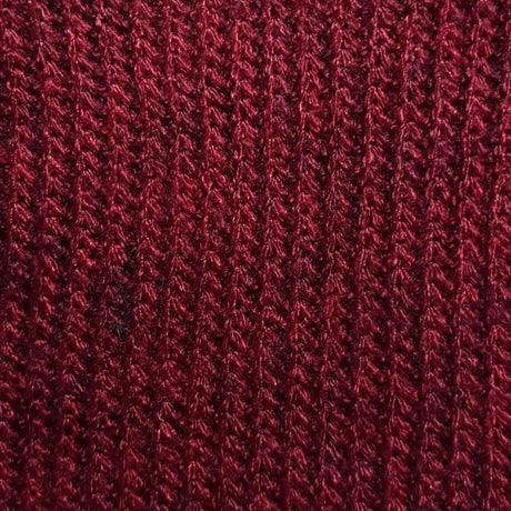 Rib Poly Rayon Fabric-Ruby