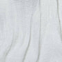 Creased Knit Fabric-White