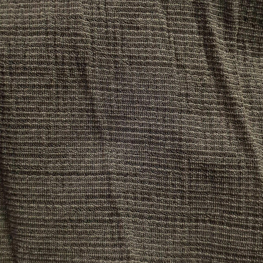 Crinkle Poly Span Fabric-Graphite