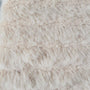 Weft Small Stripe Faux Fur Fabric | FAB1097 | 1.Ivory, 2.Beige, 3.Pink, 4.Grey, 5.Brown, 6.Charcoal, 7.Black by Fabricis.com #