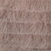 Weft Small Stripe Faux Fur Fabric | FAB1097 | 1.Ivory, 2.Beige, 3.Pink, 4.Grey, 5.Brown, 6.Charcoal, 7.Black by Fabricis.com #