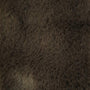 High Pile Faux Fur Fabric-Dark Brown