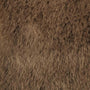 High Pile Faux Fur Fabric-Brown