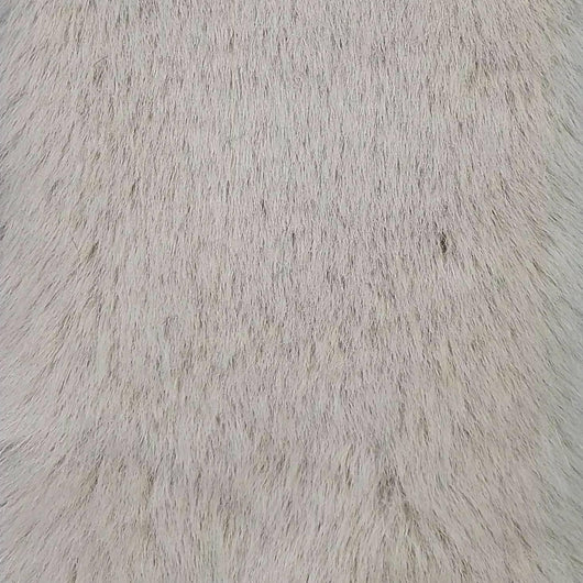 Fake Mink Heavy Faux Fur Fabric-Grey