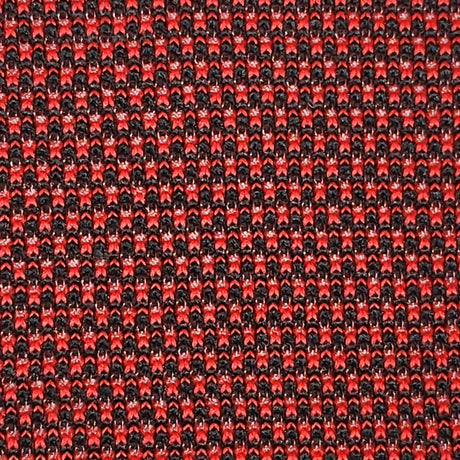 Yarn Dyed Jacquard Mesh Fabric | FAB1130 | 1.White, 2.Black, 3.Red, 4.Blue, 5.Red by Fabricis.com #