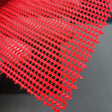 Poly Hard Mesh Fabric | FAB1133 | 1.Red, 2.White, 3.Blue, 4.Black, 5.Orange, 6.Blue, 7.Black by Fabricis.com #