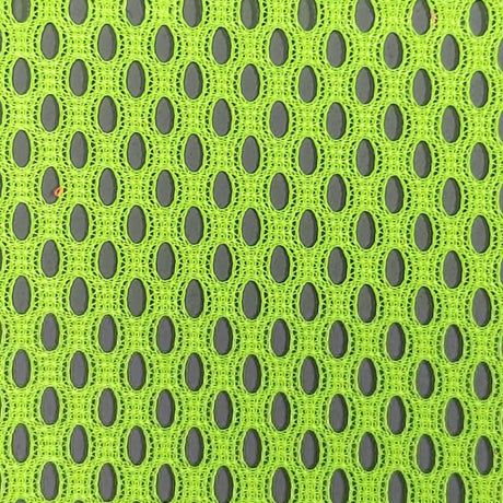 French Hard Poly Mesh Fabric | FAB1135 | 1.Green, 2.Orange, 3.Green, 4.Pink, 5.Black, 6.White, 7.Navy, 8.Grey, 9.Charcoal, 10.Orange by Fabricis.com #