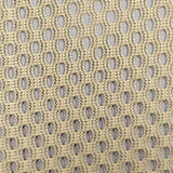 French Hard Poly Mesh Fabric-Black