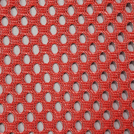 French Hard Poly Mesh Fabric-Blue