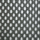 French Hard Poly Mesh Fabric | FAB1135 | 1.Green, 2.Orange, 3.Green, 4.Pink, 5.Black, 6.White, 7.Navy, 8.Grey, 9.Charcoal, 10.Orange by Fabricis.com #