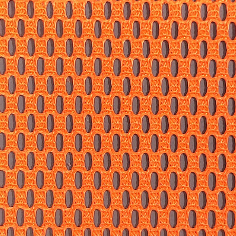 Round Poly Mesh Fabric | FAB1137 | 1.Orange, 2.Yellow, 3.White, 4.Grey, 5.Navy, 6.Brown, 7.Red, 8.Blue, 9.Grey, 10.Black by Fabricis.com #