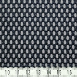 Round Poly Mesh Fabric | FAB1137 | 1.Orange, 2.Yellow, 3.White, 4.Grey, 5.Navy, 6.Brown, 7.Red, 8.Blue, 9.Grey, 10.Black by Fabricis.com #